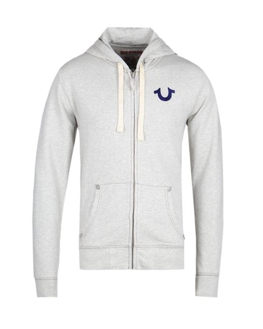 True religion blue hoodie Clearance