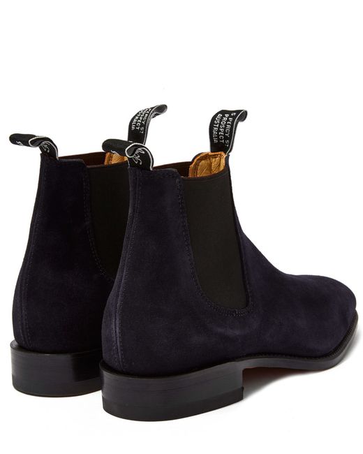 Rm williams blue suede cheap