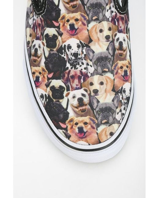 Vans X Aspca Dog Print Slipon Sneaker | Lyst
