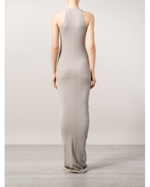 ワンピース Rick Owens Sheath dress with long sleeves Grey RICK OWENS Dresses for Women, exclusive prices & sales | YOOX
