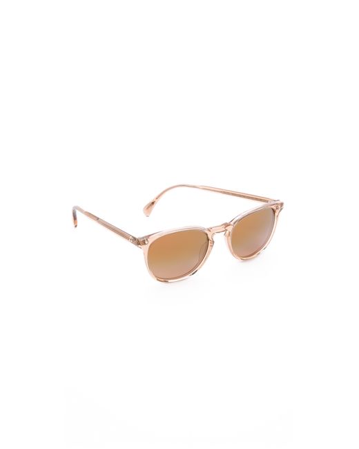 Oliver Peoples Pink Finley Esq. Sunglasses - Blush/rose Quartz Mirror