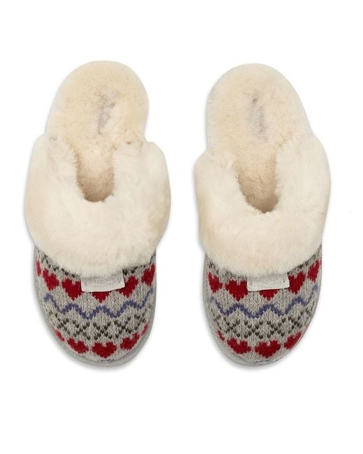 ugg cosy heart knit slippers ugg cosy heart knit slippers