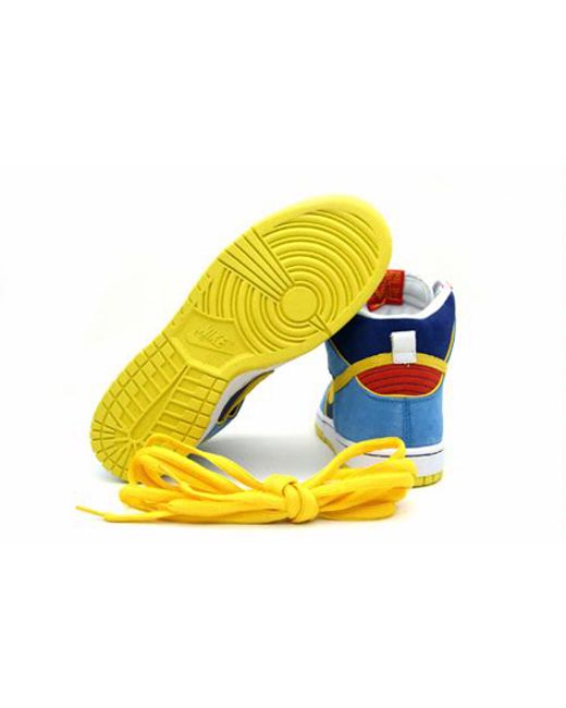 Nike Sb Dunk High Premium Sb " Mr. Pacman" in Navy (Blue) for Men | Lyst