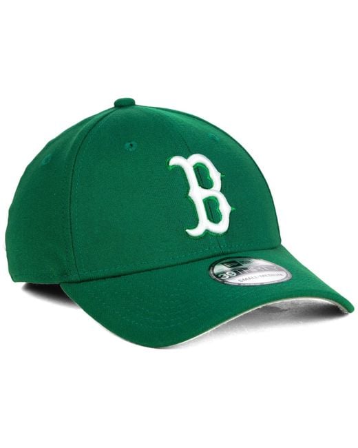 KTZ Green Boston Red Sox St. Patty Classic 39Thirty Cap for men
