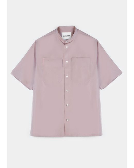Jil Sander Cotton Short Sleeves Shirt 