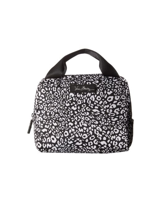 Vera Bradley Black Lighten Up Lunch Cooler