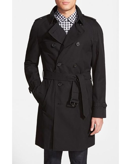 Burberry london 'wiltshire' Trim Fit Double Breasted Trench Coat in ...