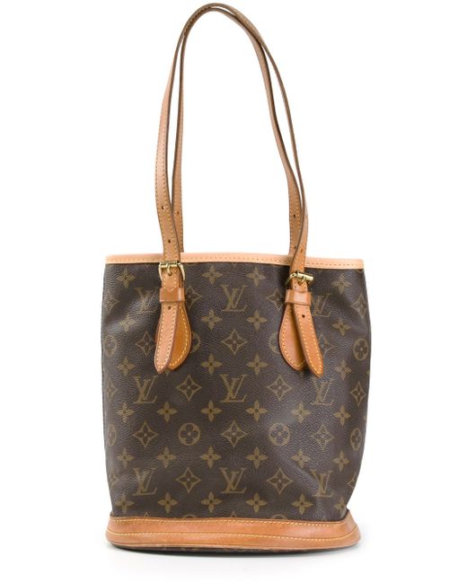 Louis Vuitton Brown Petite Bucket Bag