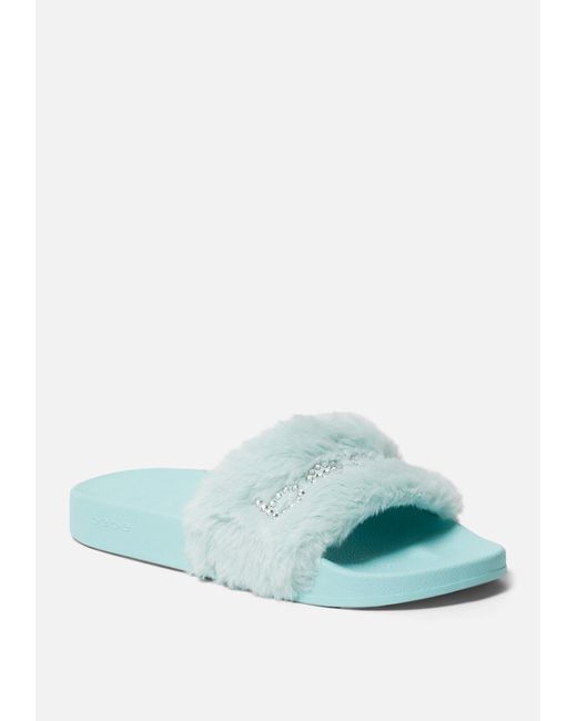 puma fluffy slides india