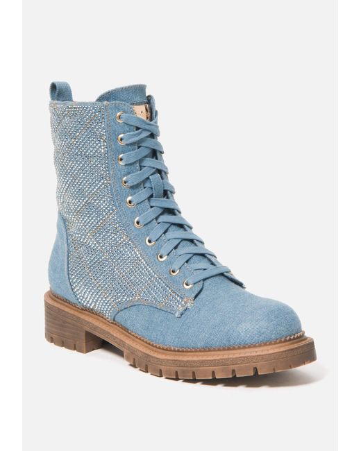 bebe combat boots