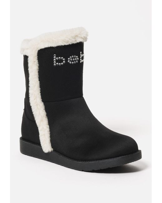 bebe fur boots