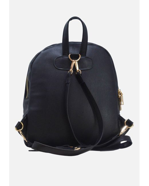 bebe black backpack
