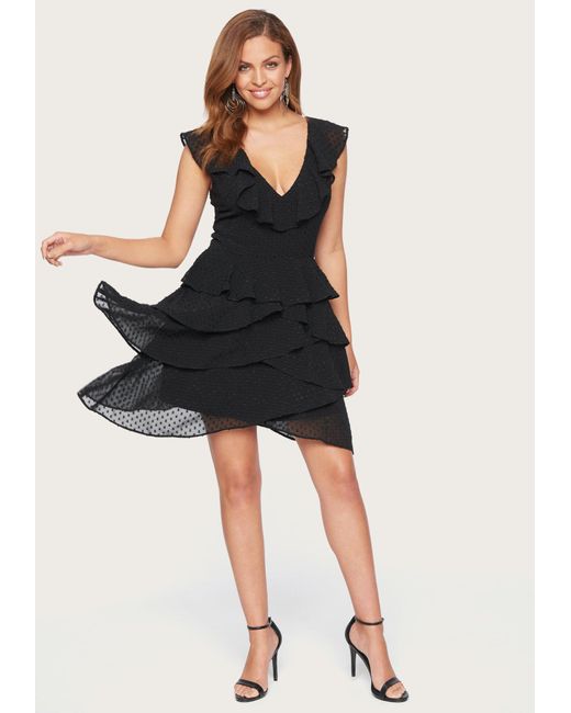 Emerge V Neck Tiered Midi Dress Online | Shop EziBuy