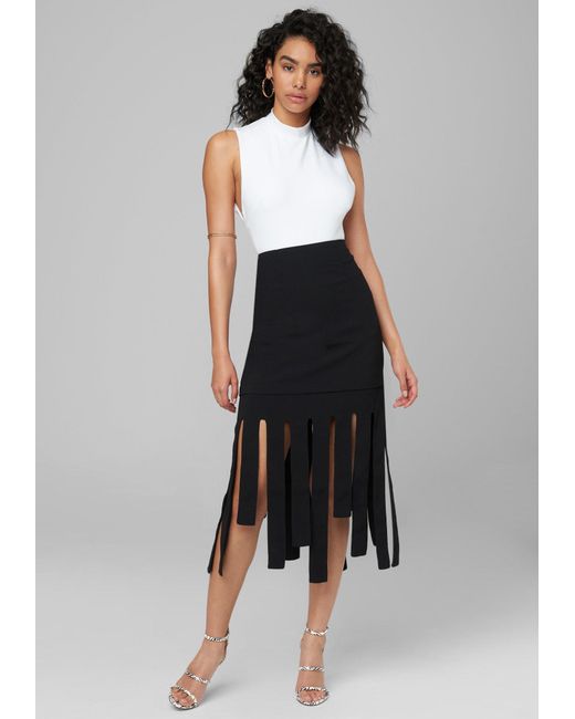 Bebe Synthetic Car Wash Skirt in Black Lyst Bebe Synthetic Car Wash Skirt in Black Lyst