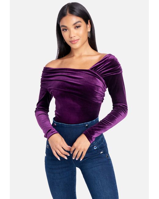 bebe off the shoulder