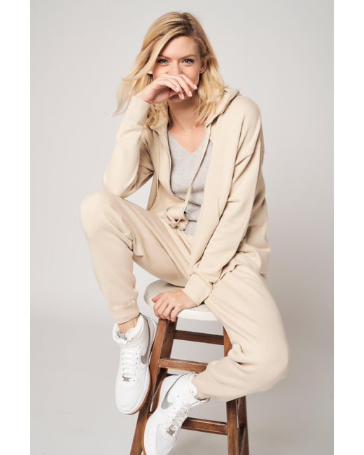 cotton cashmere joggers