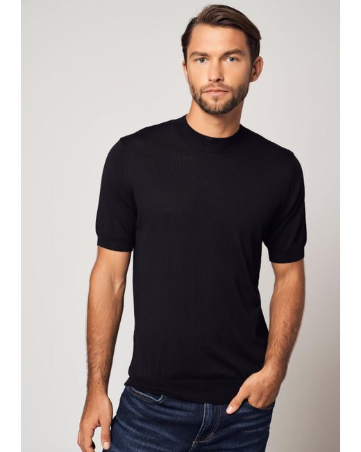 Bellemere New York Essential Cashmere-silk T-shirt in Black for Men | Lyst  UK