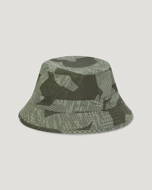 Belstaff Green Military Bucket Hat for men