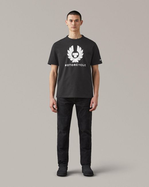 Belstaff Black Motorcycle Phoenix T-shirt for men