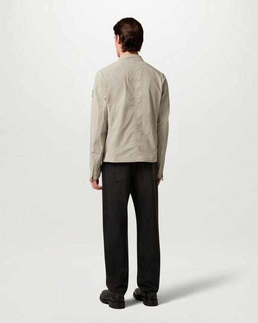 Belstaff Natural Men's Grid Jacket Alpha Nylon for men