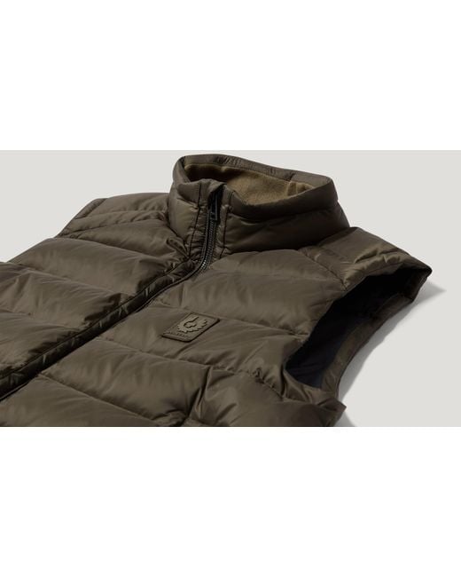 Belstaff Green Men's Compound Gilet Down Filled Nylon for men