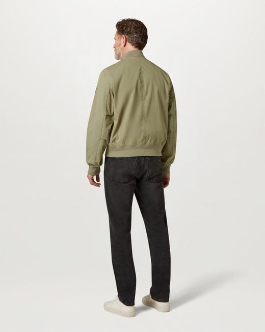 Belstaff Green Men's Carrier Jacket Compact Technical Cotton for men