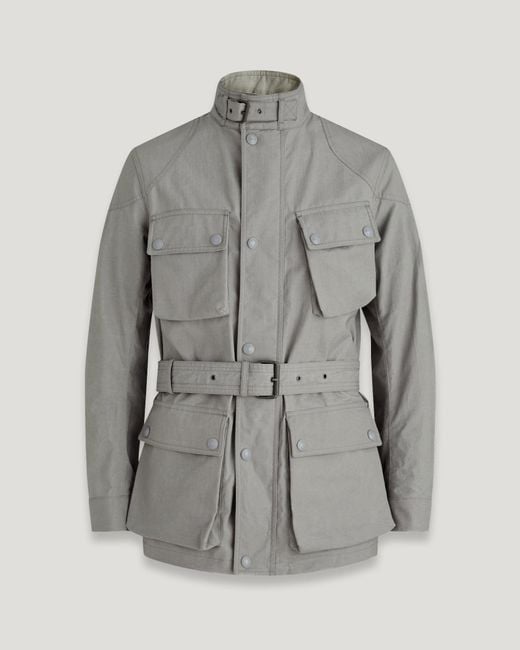 Belstaff Gray Landsport Trialmaster for men