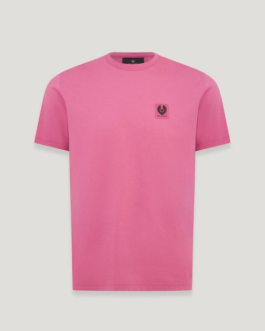 Belstaff Pink T-shirt for men
