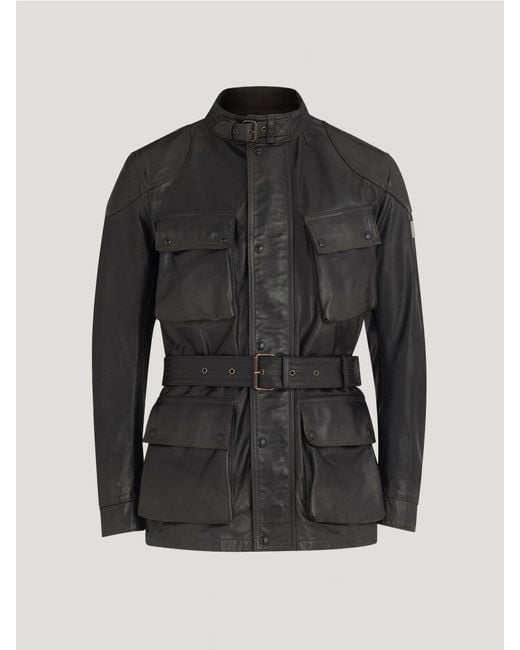 Giacca legacy trialmaster panther di Belstaff in Black da Uomo