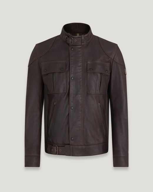 Belstaff Black Legacy Gangster Jacket for men