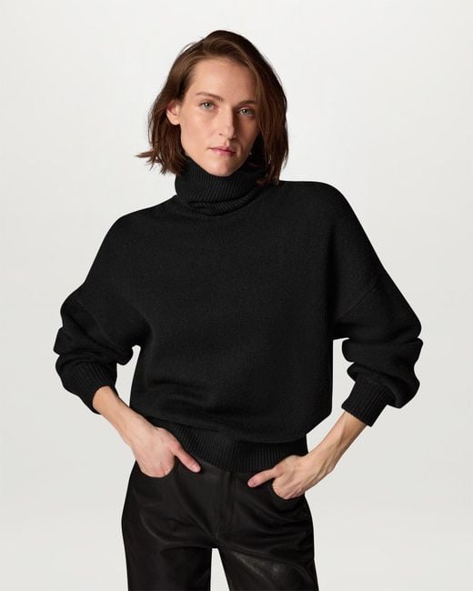 Belstaff Black Women's Ottawa Jumper Wool Cashmere Blend
