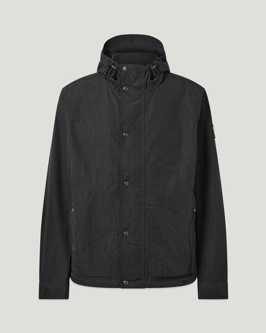Belstaff Black Men's Marsh Jacket Alpha Nylon for men