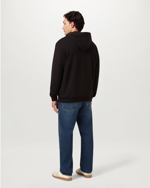 Belstaff Black Men's Full Zip Hoodie Cotton Fleece for men