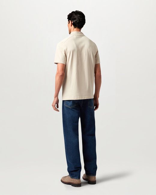 Belstaff Natural Men's Alloy Polo Cotton Jersey for men