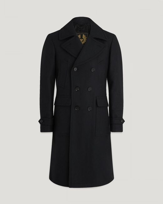 Belstaff Black Milford Coat for men