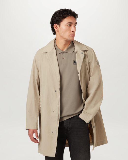 Belstaff Natural Men's Polo Cotton Pique for men