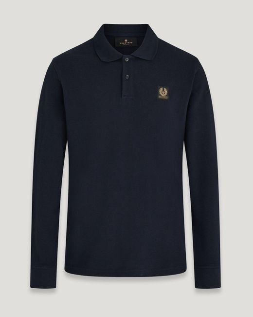 belstaff long sleeve polo shirt