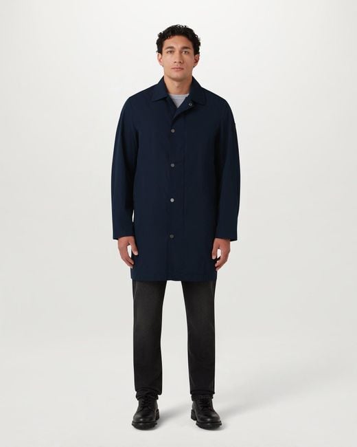 Belstaff Blue Men's Farer Coat Alpha Nylon for men