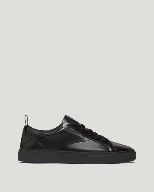 Belstaff Black Men's Fleming Trainer Nappa Leather for men