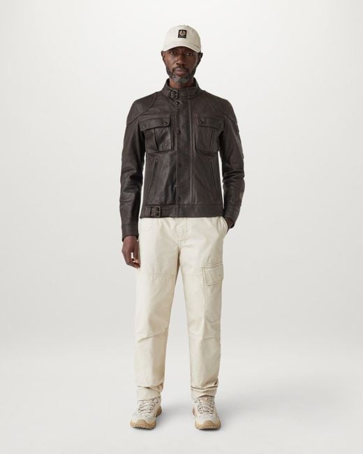 Belstaff Black Legacy Gangster Jacket for men