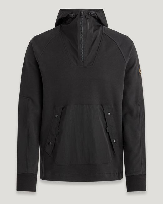 Belstaff Black Hudson Hoodie for men