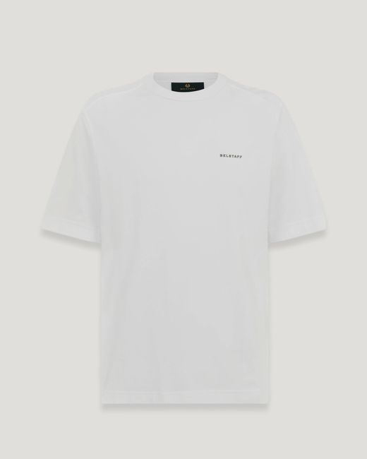 Belstaff White Alloy T-Shirt Cotton Jersey for men