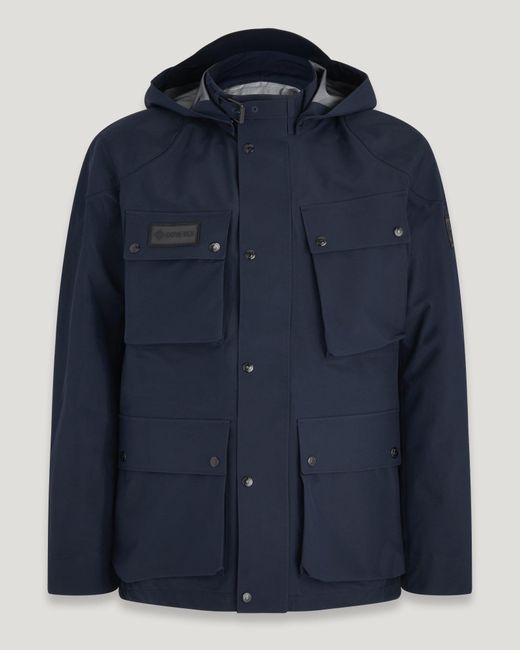 Chaqueta techmaster Belstaff de hombre de color Blue
