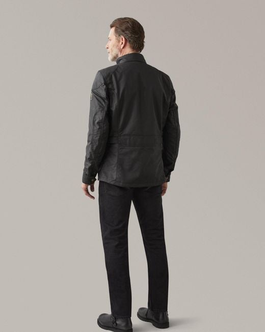 Belstaff Black Crosby Motorcycle Jacket for men