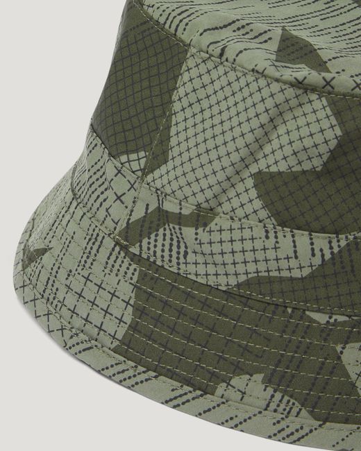 Belstaff Green Military Bucket Hat for men