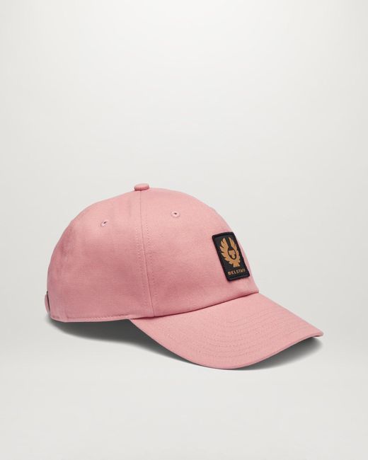 Cappellino con logo phoenix cotton di Belstaff in Pink da Uomo