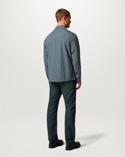 Belstaff Blue Men's Tourer Overshirt Alpha Nylon for men