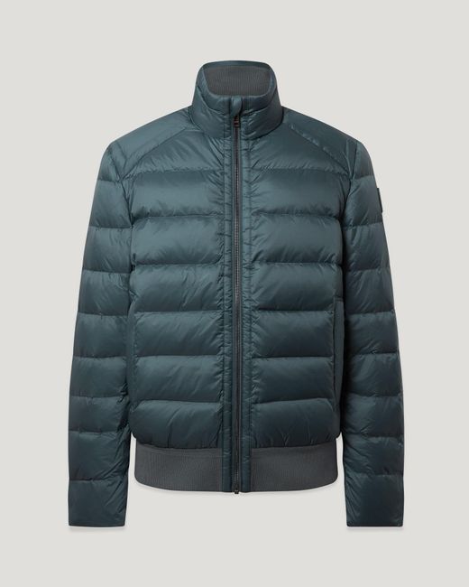 Belstaff Blue Men's Compound Jacket Down Filled Nylon for men