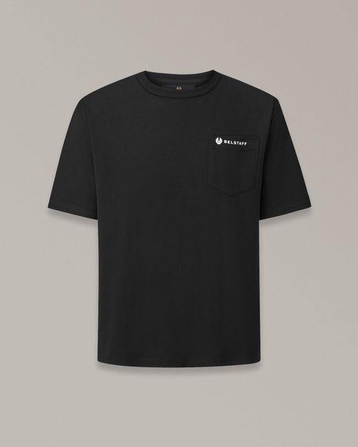 Belstaff Black Motorcycle Capital T-shirt for men