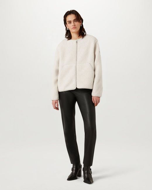 Belstaff Natural Women's Prue Fleece Jacket Lightweight